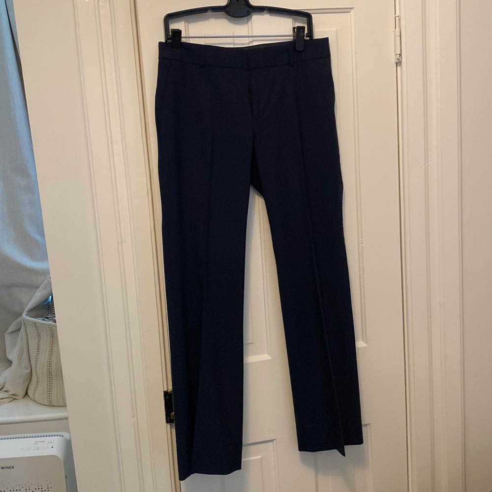 Banana Republic Martin Navy Wool trouser 6P